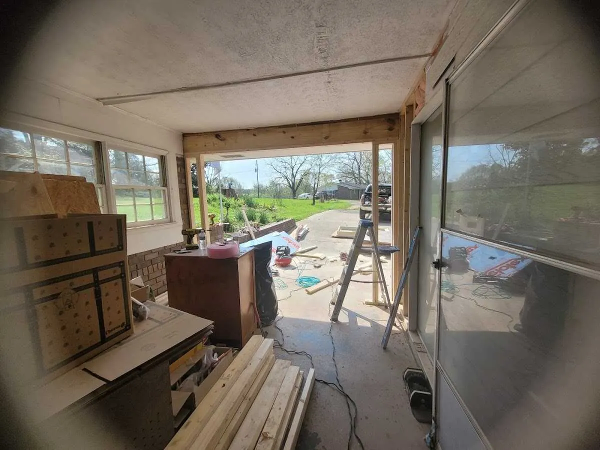 Air movers and dehumidifier for Water Mitigation Services in Fuquay